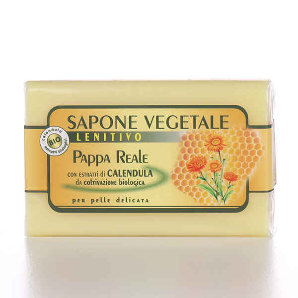 Sapone vegetale: sapone pappa reale e calendula