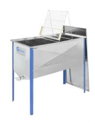 Banco per disopercolare in acciaio inox 50 x 120 cm