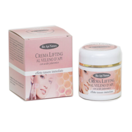 Crema Lifting Viso al veleno d'api con acido jaluronico 50 ml