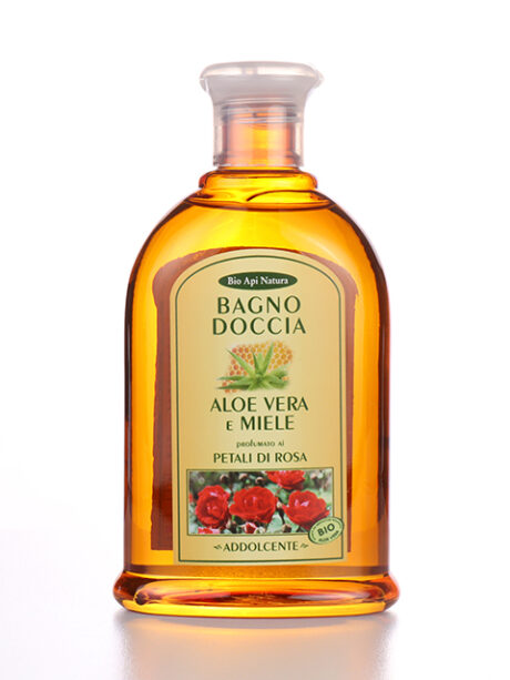 Bagno doccia Aloe Vera e Miele - Petali di Rosa - 300 ml