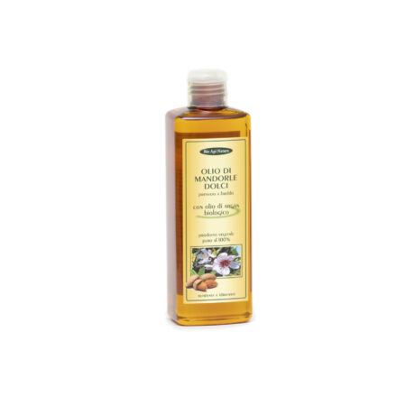 Olio mandorle dolci con olio di argan biologico 250 ml