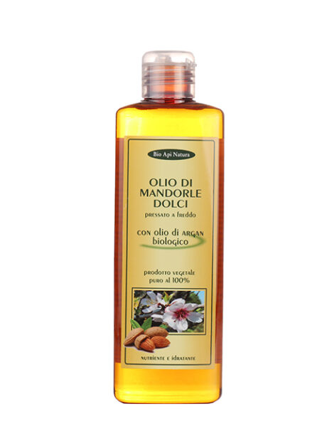 Olio mandorle dolci con olio di argan biologico 250 ml