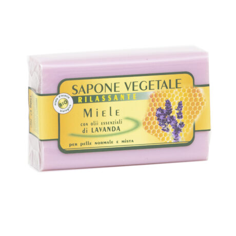 Sapone vegetale al Miele e Lavanda