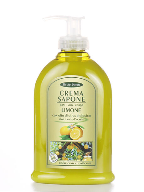 Crema sapone limone 300 ml.